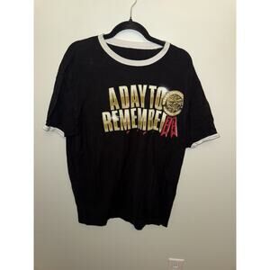 A day to remember black tour tshirt FTFW Least Anticipated Album Tour XL (?)